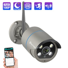 Techage 2MP 5MP Wireless Camera Security Wifi IP Camera Two-Way Audio AI CCTV Video Outdoor Full Color Night Vision TF Card P2P