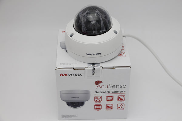 News Hikvision DS-2CD2186G2-ISU 4K IP Camera AcuSense 8MP POE IR IP67 CCTV Network Surveillance Fixed Doom  Built-in Microphone